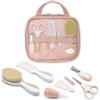 Nuvita 1146 | Set Completo per la Cura del Bambino | Trousse da Bagno | Bellezza per Neonati | Forbicine per Unghie e Capelli | Ideale per Asilo e Viaggi | Senza BPA | English Rose