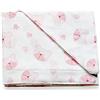 Italbaby 020.1000-003 Set 3 Lenzuoline Per Lettino In Puro Cotone. Made In Italy, color Rosa, 3 Unità