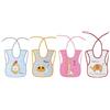 Interbaby 00131 - Confezione di 12 bavaglini in spugna plastificata 25 x 35, unisex