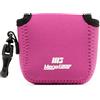 MegaGear Neoprene Camera Case Protective Travel Pouch Compatible with GoPro Hero 9, Hero 8, DJI Osmo Action, Sony RX0 II, RX0 - Rosa