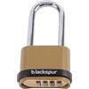Blackspur HAMBEL - Lucchetto lungo, combinazione 4 cifre
