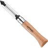 Opinel - Pelapatate da Tasca per Frutta e Verdura - Lama di 6 cm in Acciaio Inossidabile, Manico in Legno di Faggio - Pelapatate per Persone Mancine e Destro - Taglio Facile