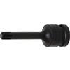 BGS 5483-M8 | Chiave a bussola | lunghezza 75 mm | 12,5 mm (1/2) | profilo a cuneo (per RIBE) M8