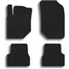GEYER & HOSAJA Tappetini in gomma per auto 885/4C compatibile con Citroen C3 Aircross (2017-2024) e Opel Crossland X (2017-2024)
