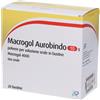 Aurobindo Macrogol 4000 - Lassativo osmotico in polvere per la stipsi, 20 bustine da 10 g