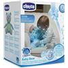 CHICCO (ARTSANA SpA) Chicco Gioco Orsetto Baby Azzurro, Peluche con Luci e Musica, Compagno per la Nanna