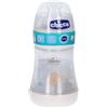 CHICCO (ARTSANA SpA) Chicco Perfect 5 Biberon 0M+ 150ml + Gommottino 0-2 Mesi Silicone Neutro, Anticólica, Succhietto per Neonati