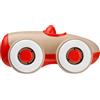 CHICCO (ARTSANA SpA) Eco+ Red Car Chicco, Auto Giocattolo Sostenibile, 1 Pezzo, Plastica Riciclata, Giocattolo per Bambini, Design Vintage