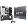 ASUS PRIME B860M-A WIFI, Scheda Madre Intel mATX, Slot DDR5, Nera | 7+1+1+1 Fasi di Alimentazione, PCIe 5.0, 2 Slot M.2, WiFi 6E, Ethernet Realtek 2.5 GB, DisplayPort, HDMI, USB-C 20 Gbps