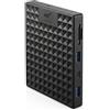 ModusTech Nexus - Hard disk esterno portatile da 500 GB, con docking station integrata, hub USB 5 in 1, USB 3.1, 10 Gbps, SD e MicroSD, alimentato tramite bus, compatibile con MacBook, laptop, iPad