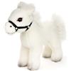 Uni Toys Uni-Toys - Cavallo, in piedi, bianco (senza sella) - 23 cm (lunghezza) - Peluche, pupazzo - Cavallo senza sella (bianco)