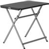 Lifetime 92210 - Tavolino pieghevole nero | Il tavolo pieghevole portatile misura 75x50,5, altezza 66 cm | Include maniglia per un facile trasporto | Facile da riporre | Forte e leggero
