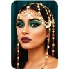 Fashband Copricapo con nappa di paillettes, fascia per capelli, festa in costume da festa, copricapo, accessori per capelli da donna