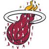 Iconic Puzzles - Miami Heat, Logo, Puzzle di Legno con licenza ufficiale NBA, 100% sostenibile, regalo per adulti e bambini, taglia L, 500 Pz