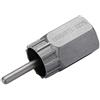 BBB Cycling Lock Plug Free Wheel Cassetta bloccaggio Ringent Ferner per Biciclette btl-16 107S, Silver, Medium, BTL 107S