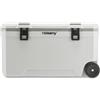 Steamy Marine 120 Frigoriferi portatile passivo con ruote, 120 Litri, Bianco