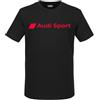Audi Collection Audi Sport T-Shirt Herren Schwarz T-Shirt Uomo