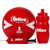 Mitre FA Cup Gift Set 2526 Calcio per Unisex Adulto, Rosso/Bianco, 4