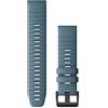 Garmin Cinturino Originale serie fēnix 5, 6, 7, Instinct, Instinct 2, Epix (Gen 2), Forerunner 935, 945, 955, quatix 5, 6, 7 e MARQ, 22mm, QuickFit, Silicone, Lakeside Blue