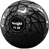 Yes4All Palle Mediche Peso Palle Slam 4.5kg, 6.8kg, 9kg, 11.3kg, 13.6kg, 18kg Senza Rimbalzo Palla Esercizio in Gomma - Nero, Blu, Turchese, Arancione e Lucido per Allenamento Forza, Potenza, MMA Boxe