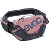 EVOC HIP PACK PRO 3 Marsupio marsupio per tour in bicicletta e trail (capacità 3 litri, Airflow Contact System, tasche sulla cintura, 2 portaborracce)