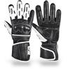 TLA TROOPS LEGEND RACING APPAREL TLA NOX Guanti Moto Pelle Uomo/Donna Protezioni Moto, Polsino lungo Omologati CE, XS-4XL, Guanti Moto Donna/Uomo Touchscreen, Guanto Mezza Stagione, Traspiranti, Protezione all'Impatto