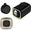 MagicShine Kit fanalini a led Magicshine VTG 1000 nero + VTG 50 Combo per Brompton