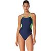 Speedo Swimsuit One Piece Powerflex Flyback Solid Adult Team Colors Costume Intero Donna