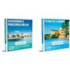 smartbox - Cofanetto Regalo Soggiorno e Percorso Relax - Idea Regalo per la Coppia & Fuga di 3 Giorni - Cofanetto Regalo Coppia, Un Soggiorno di 2 Notti per 2 Persone