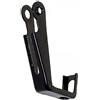 cyclingcolors Supporto Dinamo Catarifrangente riflettore Bicicletta Dynamo Bici Dispositivo di Fissaggio Faro Luce fanale Nero