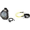 SEAC Apnea, Computer da Freediving, Unisex-Adult, HR Nero/Giallo,con USB Standard + Lanyard, Cavo di Sicurezza da apnea, con moschettone e Allacciatura al Polso Unisex Adulto, Nero
