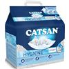 Catsan Hygiene Plus Lettiera Igienica per Gatti, Granuli Non Agglomeranti ad Alta Assorbenza, 10 L