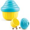 Brightkins Small Cupcake, Distributore di Croccantini, Rompicapo con ricompensa per animali, Giocattoli interattivi per cani, Distributore di ricompense, 2 pezzi