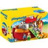 PLAYMOBIL 1.2.3 6765, Arca di Noè Portatile, dai 18 Mesi