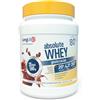 LongLife® Absolute Whey cacao | 80% proteine del siero di latte con L-glutamina | Mantenimento e crescita della massa muscolare | Benessere delle ossa | 20 dosi | Vegetariano e senza glutine