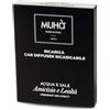 MUHA' - Profumatore Auto Ricarica, Acqua e Sale | Rilascio Graduale di Profumo