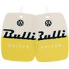 BRISA VW Collection - T1 Bus Pulmino Profumatore Auto Set da 2 | Volkswagen Deodorante Auto da Appendere, fragranza a lunga durata per campeggio e uso domestico, Bus Driver, Citrus/Giallo