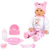 Small Foot 11522 Girl Baby Doll with Accessories, Role-Playing Toy, with Soft Bo
