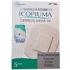 Icopiuma Compresse Oculari Adesive Sterili In Tnt 7,2X5 Cm 5 Pezzi