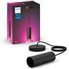 Philips Hue Corda Lightguide, Accessorio per lampadine, Nero | Lampadina non inclusa, IP20, Design elegante, Facile da installare, Per interni