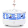 Trousselier - Luce notturna Bebe Musicale e Luminosa Ballerina - Luce notturna Rilevatore di Pianto Bambino Proiettore Stella Ricaricabile USB - 4 Musica Inclusa - 14 cm
