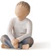 Willow Tree 26226 Figurina Bambino Pieno di Fantasia, Resina, Design di Susan Lordi, 6 cm