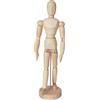 Kreul 4157 - Bambola Modello Solo Goya in Legno, Unisex, Alta Circa 20 cm, con Arti Regolabili su Un Robusto Supporto, Come Modello per Il Disegno.