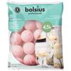 Bolsius Candele galleggianti, rosa, 20 pezzi, diametro 45 mm, lunghezza durata 4,5 ore, cera raffinata, senza olio di palma, candele decorative per la casa