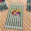 PETTI Artigiani Italiani - Telo Mare Microfibra, Asciugamano Mare o Piscina, Telo per Lettino Mare, Telo Mare Grande 90x180 cm, Telo Spiaggia, 100% Made in Italy, Summer Time