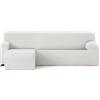 ECOMMERC3 | Copridivano Chaiselongue Braccio corto sinistro Bielastico traspirante - Copridivano Chaiselongue Colore Bianco Regolazione gomme e schiume di sostegno, protezione dall'usura