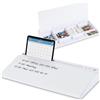 Relaxdays Organizer da scrivania whiteboard, 8 scomparti, plastica, vetro, HBT: 5,5 x 40 x 18 cm, ufficio bianco