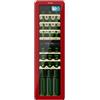 Cecotec Cantina da vino 30 Bottiglie Bolero GrandSommelier Origin Duo 30 Hit Red. Cantina per vino retrò, rosso, 30 bottiglie, doppia zona 5-12 ºC e 12-20 ºC, NoFrost, LED