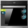 Cecotec Forno da Incasso Pirolitico 81L Bolero Hexa P506000 Glass Black A+. 11 Funzioni con Airfryer Master, Pizza Master, 3D Cooking, Steam Base X2, Basso Consumo, Facile Pulizia, 5 Posizioni