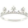 Brilio Silver Anello Originale Silver Ring Crown RI115W - Circuito: 62 mm sBS3864-62 Marca, Estándar, Metallo Non prezioso, Nessuna Pietra preziosa